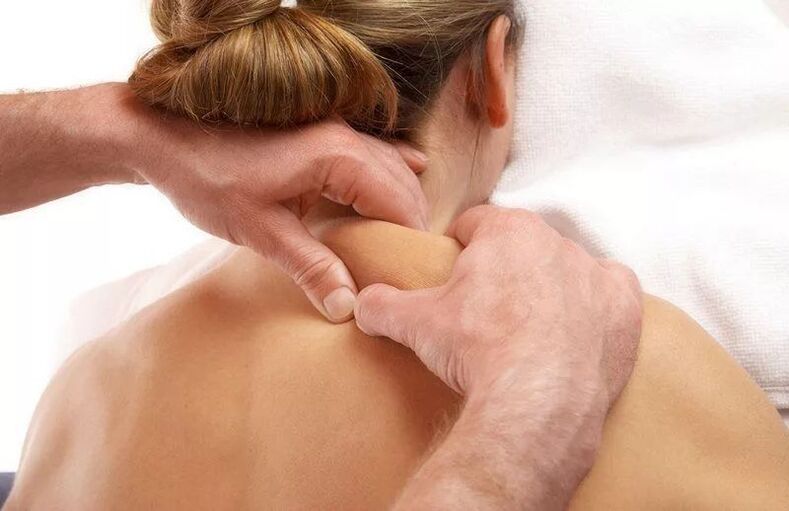 masaxe para osteocondrose da columna cervical